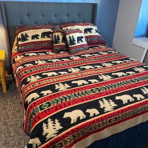 Full/Queen Cabin Theme Bedding